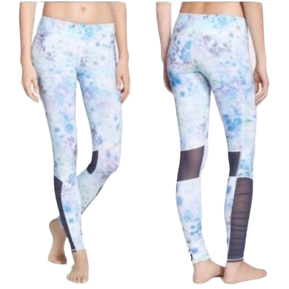 ALO Yoga Runway Floral Mesh Leggings Pastel XS